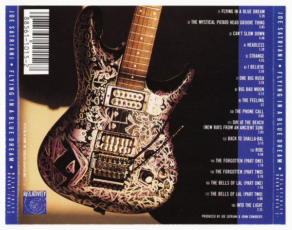 Joe Satriani : Flying In A Blue Dream (CD, Album)