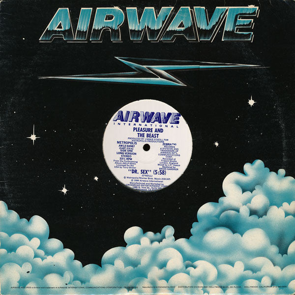 Pleasure And The Beast : Dr. Sex (12", Single)
