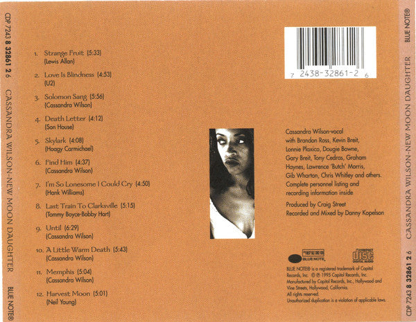 Cassandra Wilson : New Moon Daughter (CD, Album)