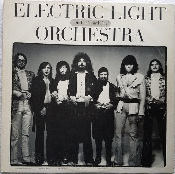 Electric Light Orchestra : On The Third Day (LP, Album, Pit)