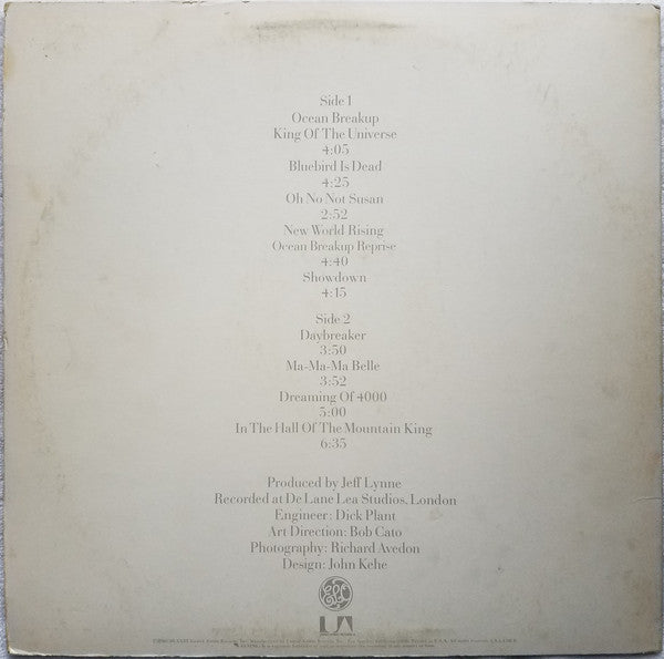 Electric Light Orchestra : On The Third Day (LP, Album, Pit)