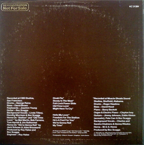Boz Scaggs : My Time (LP, Album)