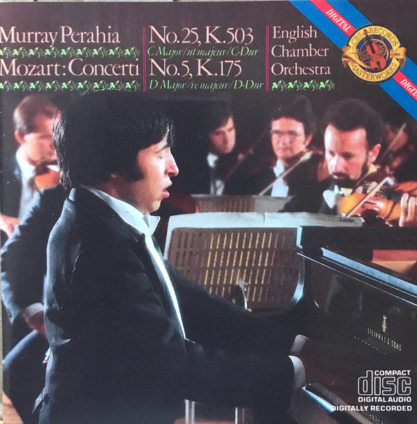 Murray Perahia, Mozart* : Piano Concertos Nos. 5 & 25 (CD, Album, RE)