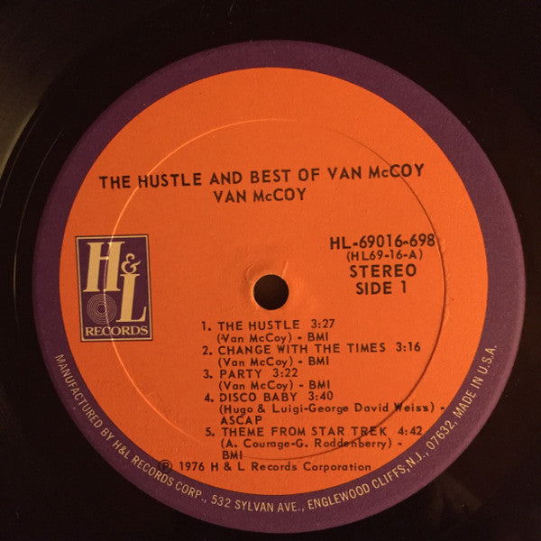 Van McCoy : The Hustle And Best Of Van McCoy (LP, Comp)