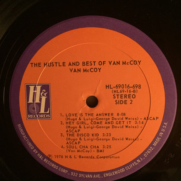 Van McCoy : The Hustle And Best Of Van McCoy (LP, Comp)