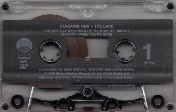Benjamin Orr : The Lace (Cass)