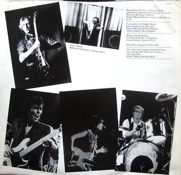 The Pretenders : Pretenders (LP, Album, Jac)