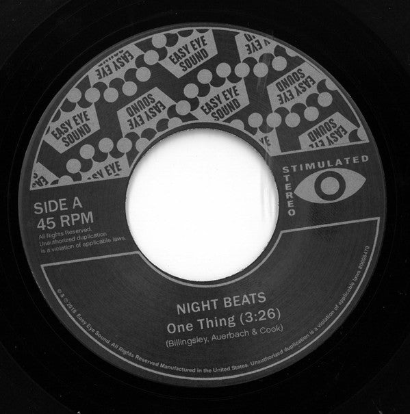 Night Beats : One Thing / Watch The Throne (7", Single, Ltd)