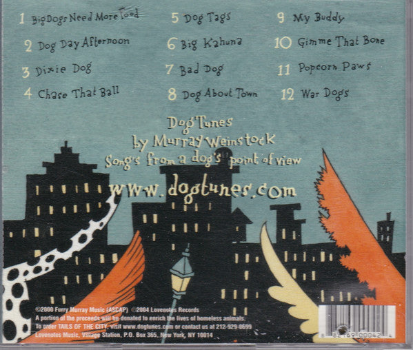 Murray Weinstock : Tails Of The City (Dog Tunes) (CD, Album)