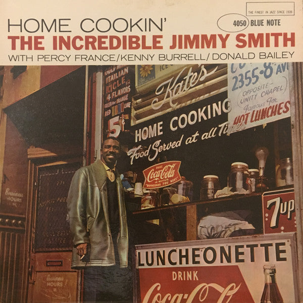Jimmy Smith With Percy France / Kenny Burrell / Donald Bailey : Home Cookin' (LP, Album, Mono, RP, New)