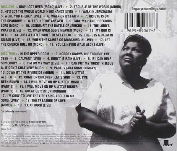 Mahalia Jackson : The Essential Mahalia Jackson (2xCD, Comp, RM)
