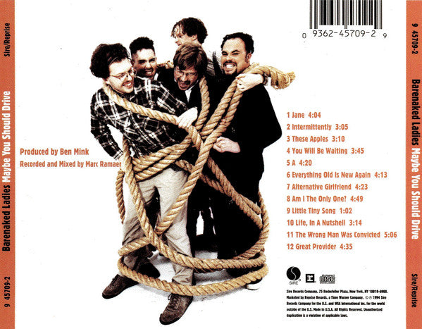 Barenaked Ladies : Maybe You Should Drive (CD, Album)