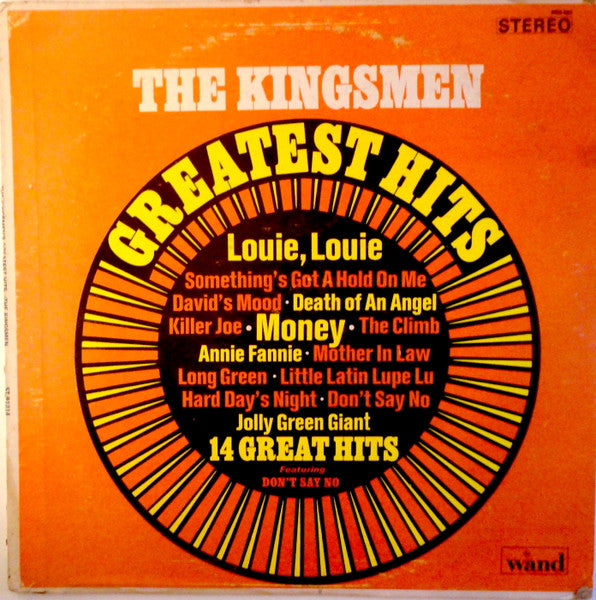 The Kingsmen : The Kingsmen's Greatest Hits (LP, Comp, Club)