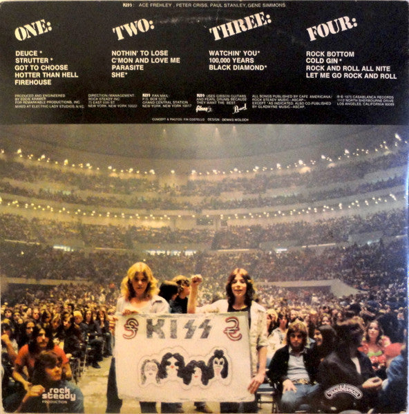 Kiss : Alive! (2xLP, Album, RP, San)