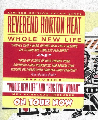 Reverend Horton Heat : Whole New Life (LP, Album, Ltd, Red)