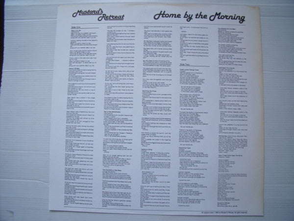 Mustard's Retreat : Home By The Morning (LP, Album, RE)