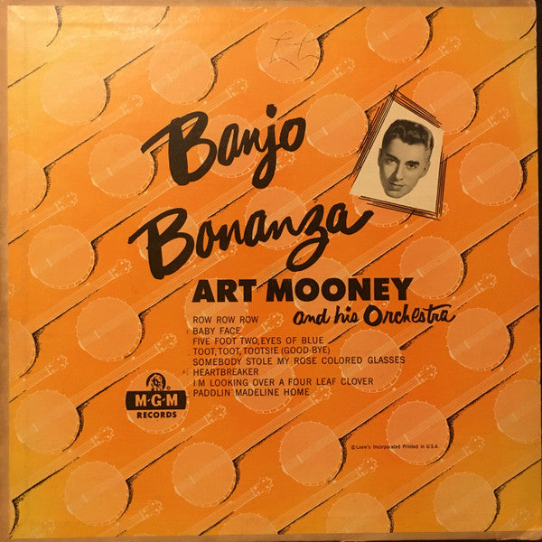 Art Mooney & His Orchestra : Banjo Bonanza (10")