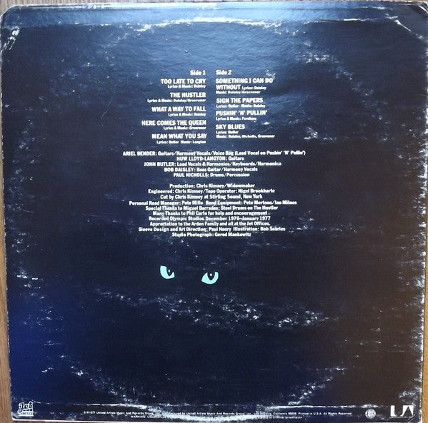 Widowmaker : Too Late To Cry (LP, Album)