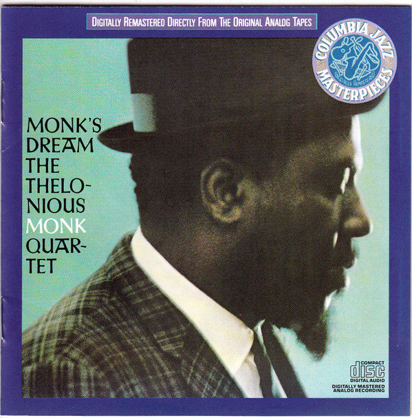 The Thelonious Monk Quartet : Monk's Dream (CD, Album, RE, RM)