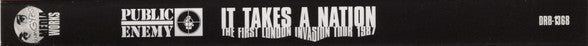 Public Enemy : It Takes A Nation - The First London Invasion Tour 1987 (DVD, NTSC + CD, Comp)