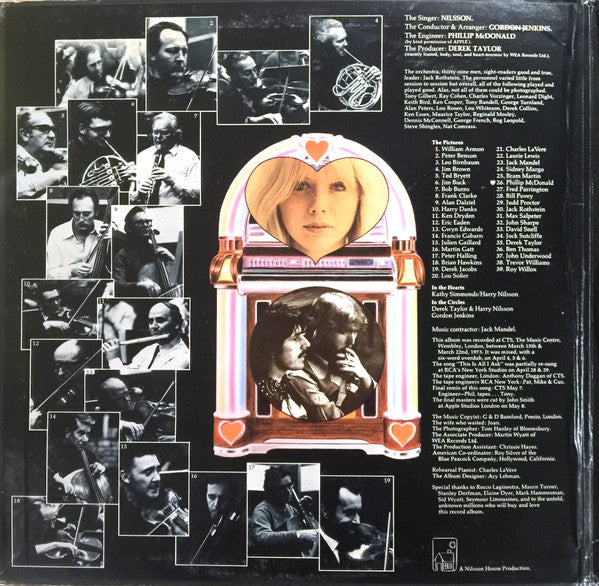 Harry Nilsson : A Little Touch Of Schmilsson In The Night (LP, Album, Ind)
