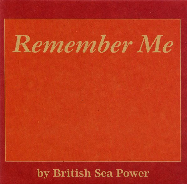 British Sea Power : Remember Me (CD, Single)