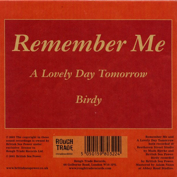 British Sea Power : Remember Me (CD, Single)