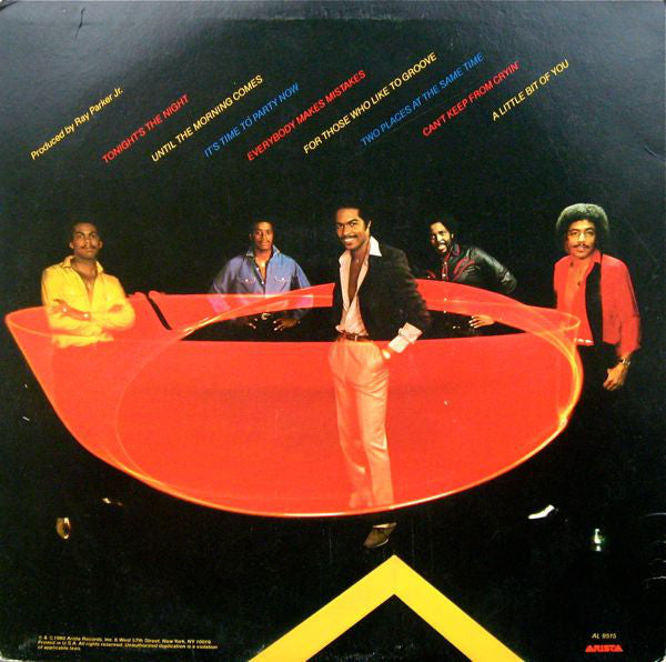 Ray Parker Jr. And Raydio : Two Places At The Same Time (LP, Album, Ter)