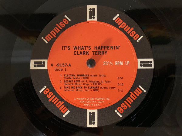 Clark Terry : It's What's Happenin' (LP, Mono, Gat)