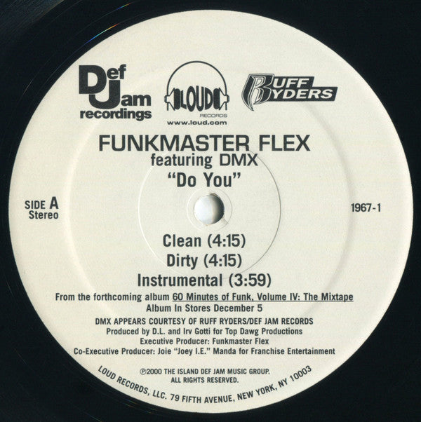 Funkmaster Flex Featuring DMX : Do You (12")
