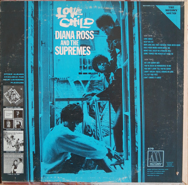The Supremes : Love Child (LP, Album, RE, Ind)