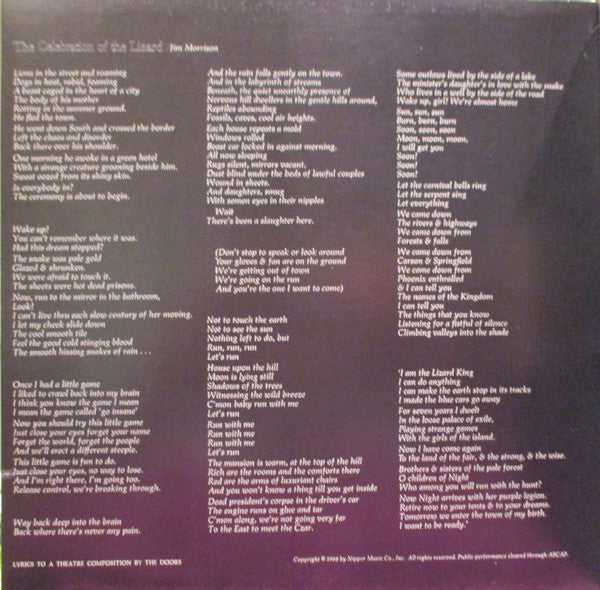 The Doors : Waiting For The Sun (LP, Album, RE, RP, SP-)