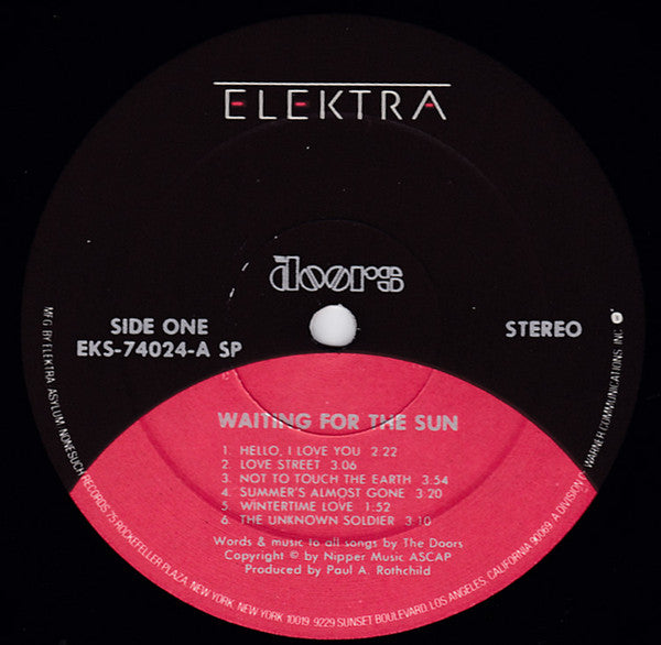 The Doors : Waiting For The Sun (LP, Album, RE, RP, SP-)