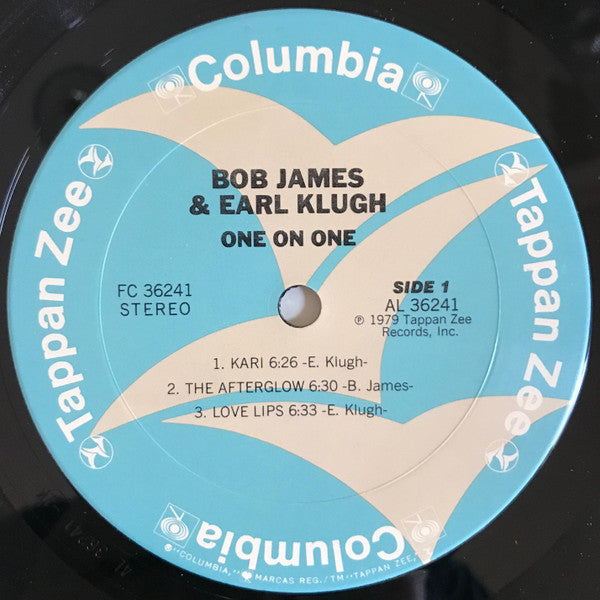 Bob James & Earl Klugh : One On One (LP, Album, San)