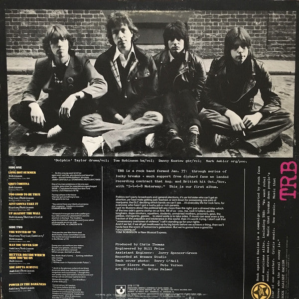 Tom Robinson Band : Power In The Darkness (2xLP, Album, Win)
