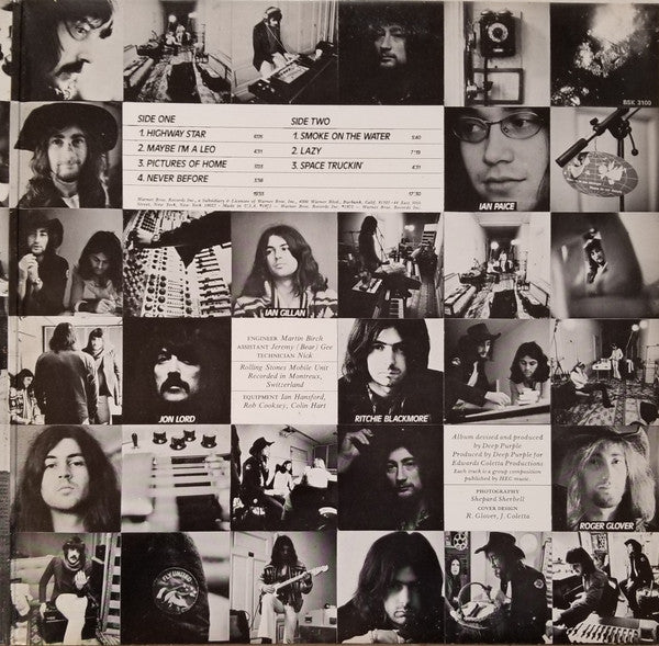 Deep Purple : Machine Head (LP, Album, RE, Win)