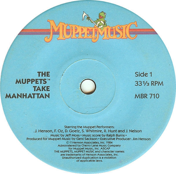 The Muppets : The Muppets Take Manhattan (7")