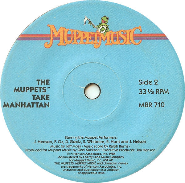 The Muppets : The Muppets Take Manhattan (7")