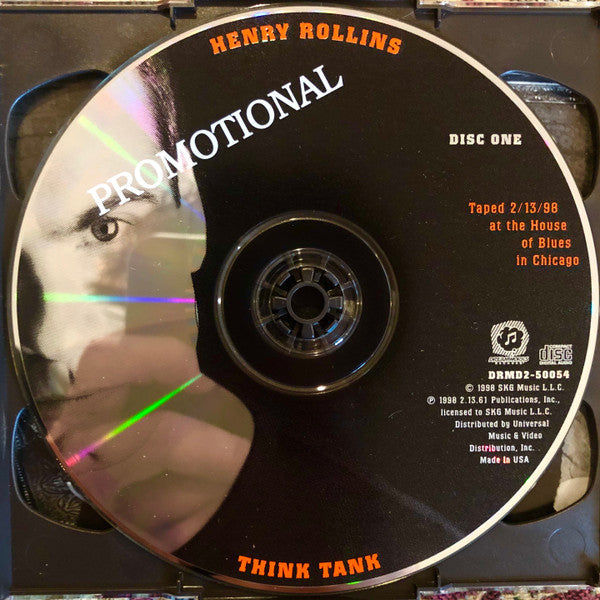 Henry Rollins : Think Tank (2xCD, Album, Promo)
