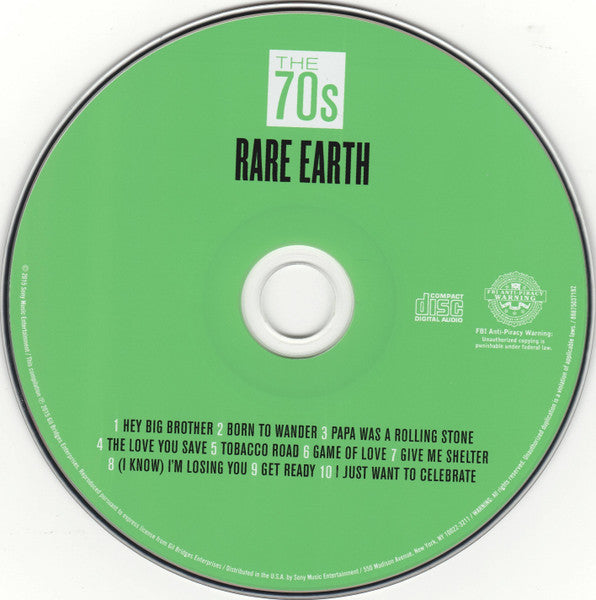 Rare Earth : The 70s (CD, RE)