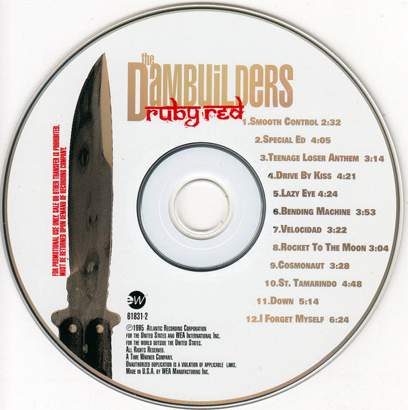 The Dambuilders : Ruby Red (CD, Album, Promo)