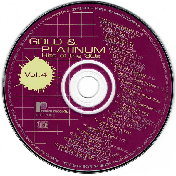 Various : Gold & Platinum Volume Four (CD, Comp)