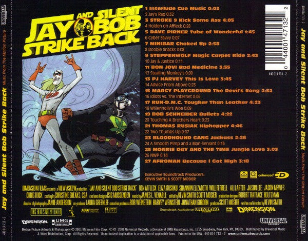 Various : Jay And Silent Bob Strike Back (Music From The Motion Picture) (CD, Comp, Enh)