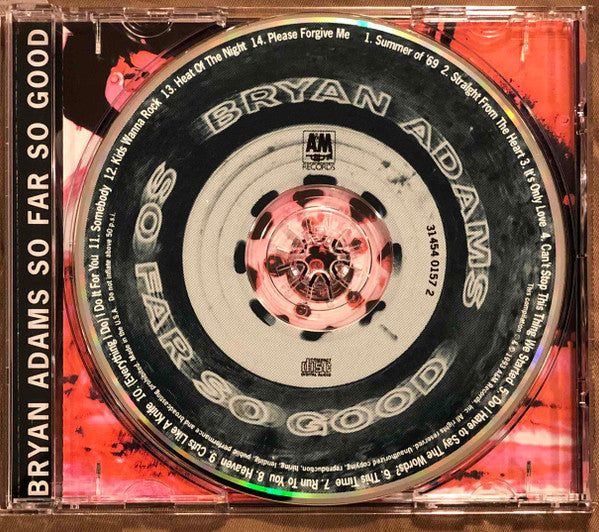 Bryan Adams : So Far So Good (CD, Comp, RE)
