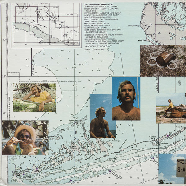 Jimmy Buffett : A1A (LP, Album, San)