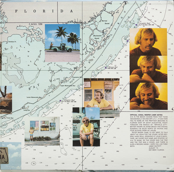 Jimmy Buffett : A1A (LP, Album, San)