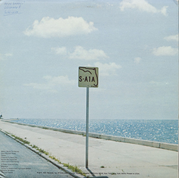 Jimmy Buffett : A1A (LP, Album, San)