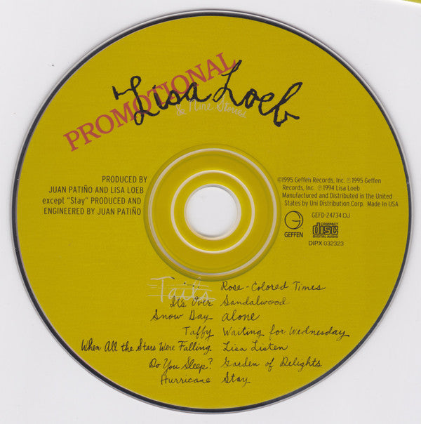 Lisa Loeb & Nine Stories : Tails (CD, Album, Promo)