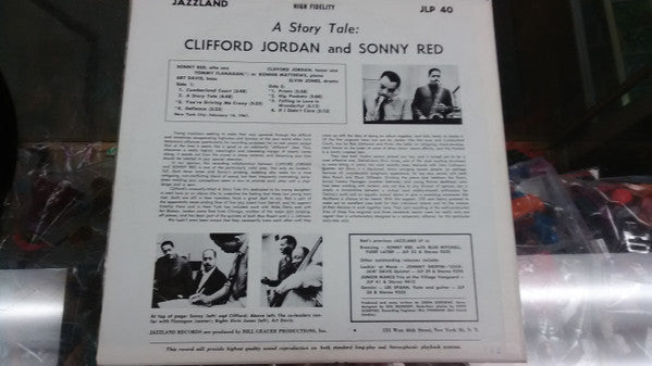 Clifford Jordan And Sonny Red : A Story Tale (LP, Album, Mono, Ora)