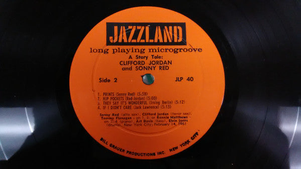Clifford Jordan And Sonny Red : A Story Tale (LP, Album, Mono, Ora)